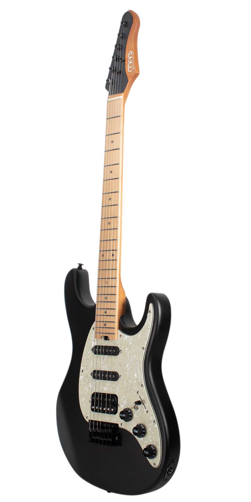 Foto 3 pulgar | Guitarra Eléctrica 6 Cuerdas Mars Modelo Strat Black