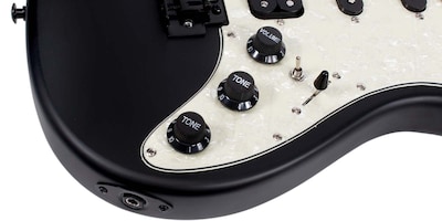 Foto 7 | Guitarra Eléctrica 6 Cuerdas Mars Modelo Strat Black