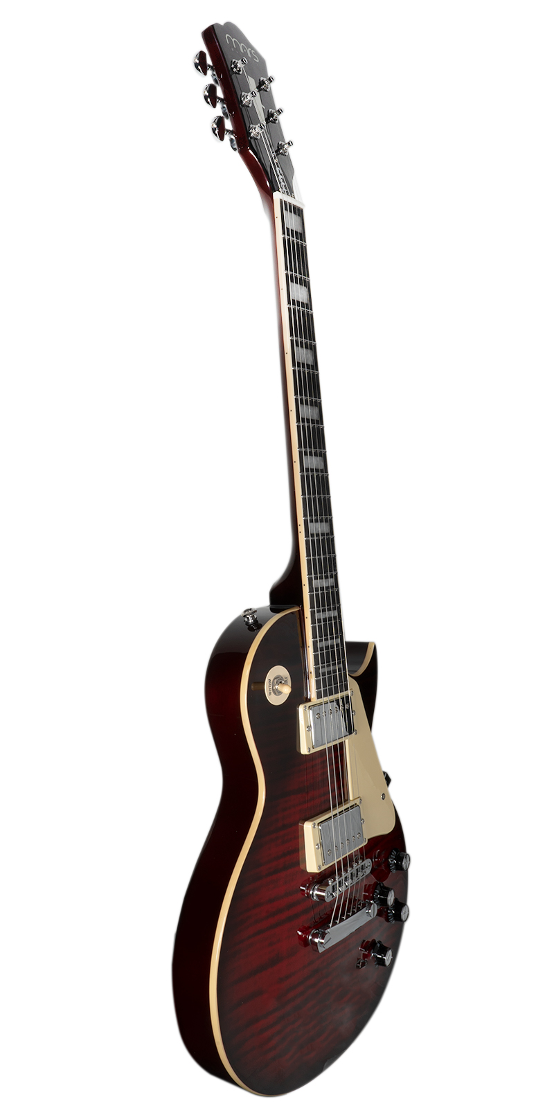 Foto 4 pulgar | Guitarra Eléctrica 6 Cuerdas Mars Les Paul Traditional Red
