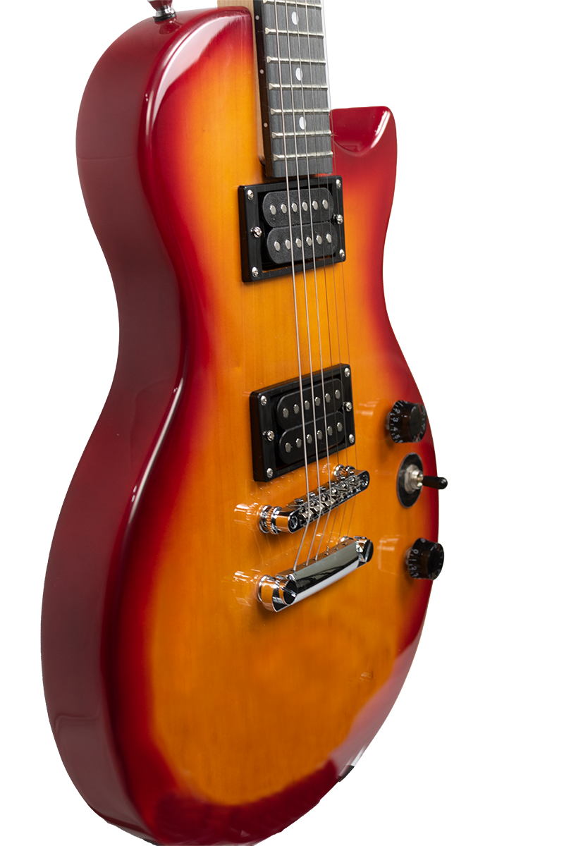 Foto 4 pulgar | Guitarra Eléctrica Les Paul Smithfire Con Amplificador Lp-215 Pack Cherry Sunburst