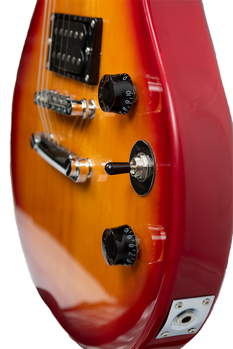 Foto 5 pulgar | Guitarra Eléctrica Les Paul Smithfire Con Amplificador Lp-215 Pack Cherry Sunburst