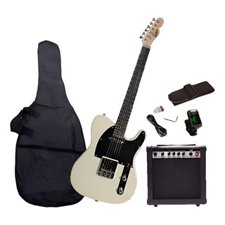Foto 2 | Guitarra Eléctrica Telecaster Smithfire Con Amplificador Tel-215 Pack Blanco Vintage