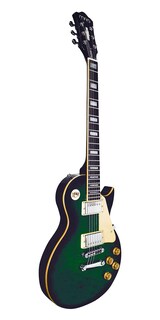 Foto 2 | Guitarra Eléctrica 6 Cuerdas Mars Lp Standard Satin Green