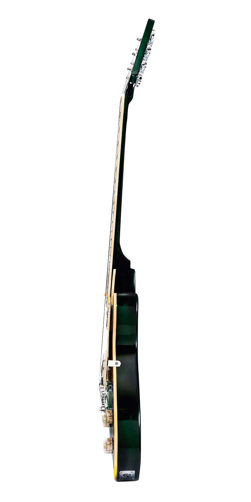 Foto 3 | Guitarra Eléctrica 6 Cuerdas Mars Lp Standard Satin Green