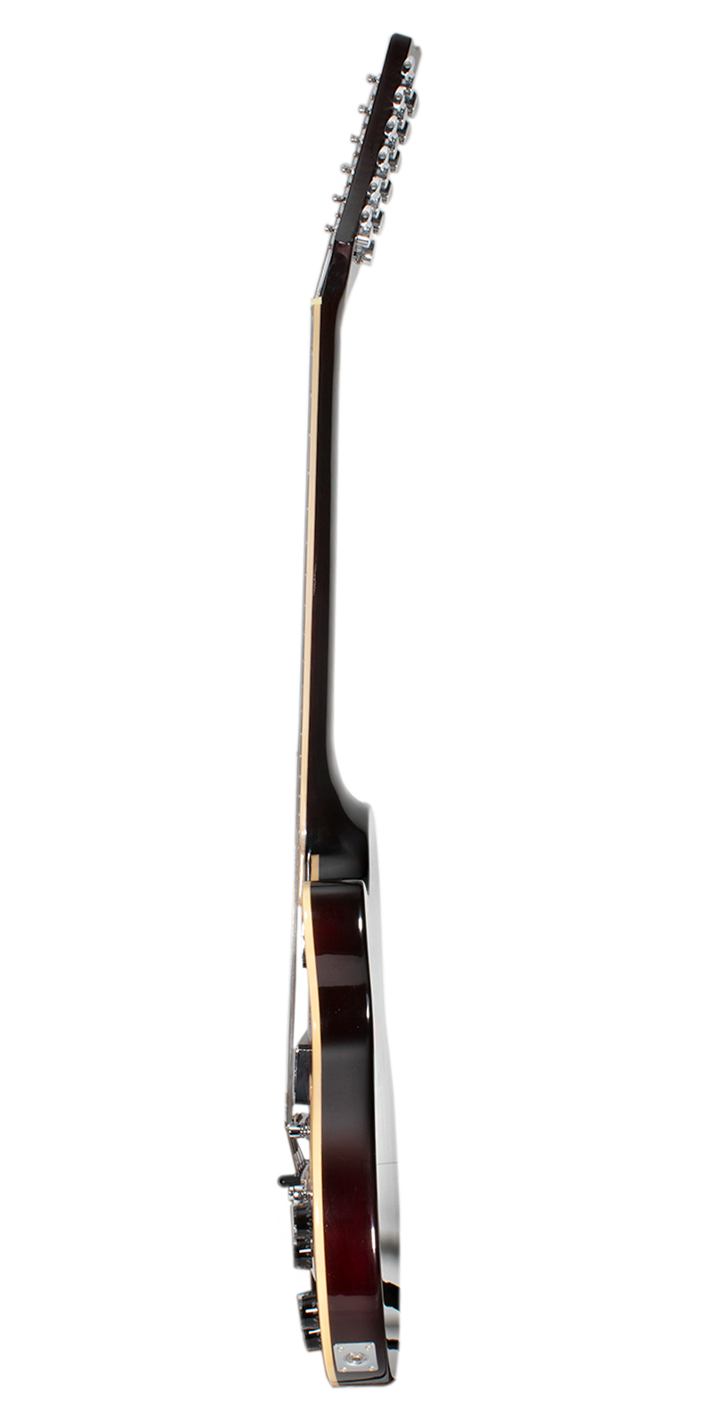 Foto 5 pulgar | Guitarra Eléctrica Mars Single Cut 12 Cuerdas Violin Sunburst