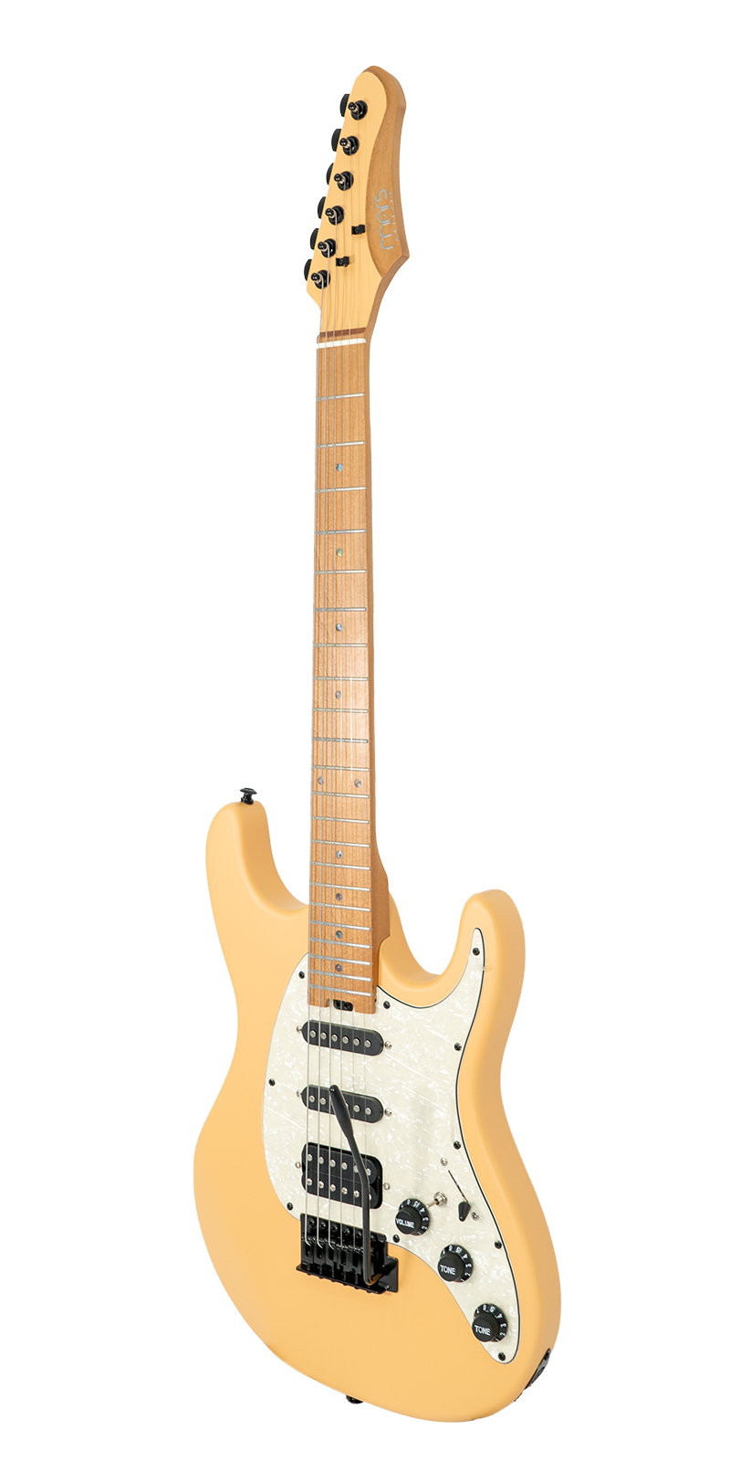 Foto 2 | Guitarra Eléctrica 6 Cuerdas Mars Strat Solid Fiesta Orange