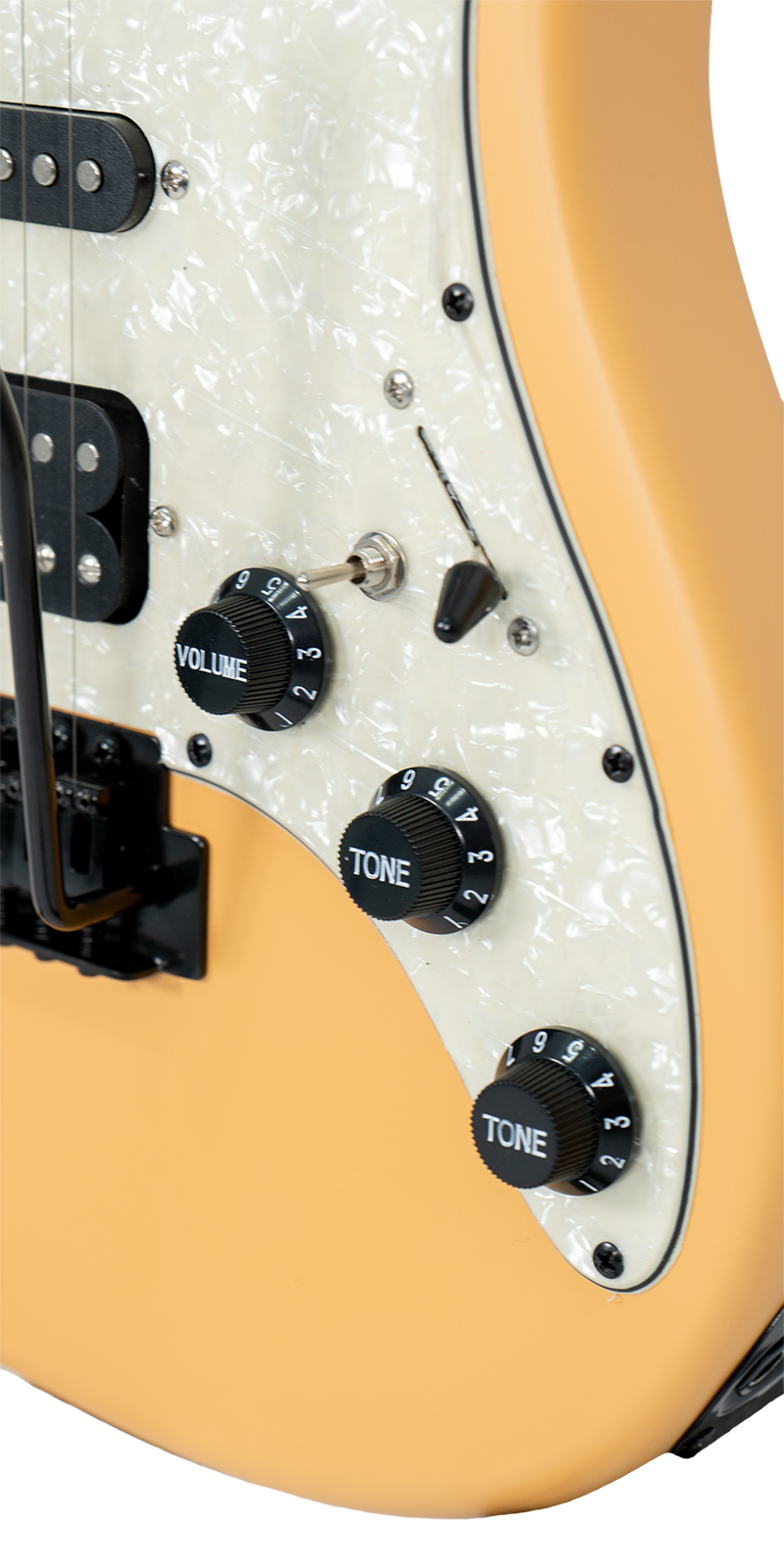 Foto 6 pulgar | Guitarra Eléctrica 6 Cuerdas Mars Strat Solid Fiesta Orange