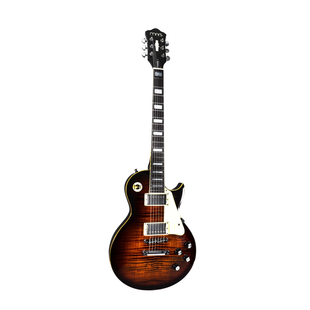 Foto 2 pulgar | Guitarra Eléctrica 6 Cuerdas Mars Les Paul Traditional Violin Sunburst