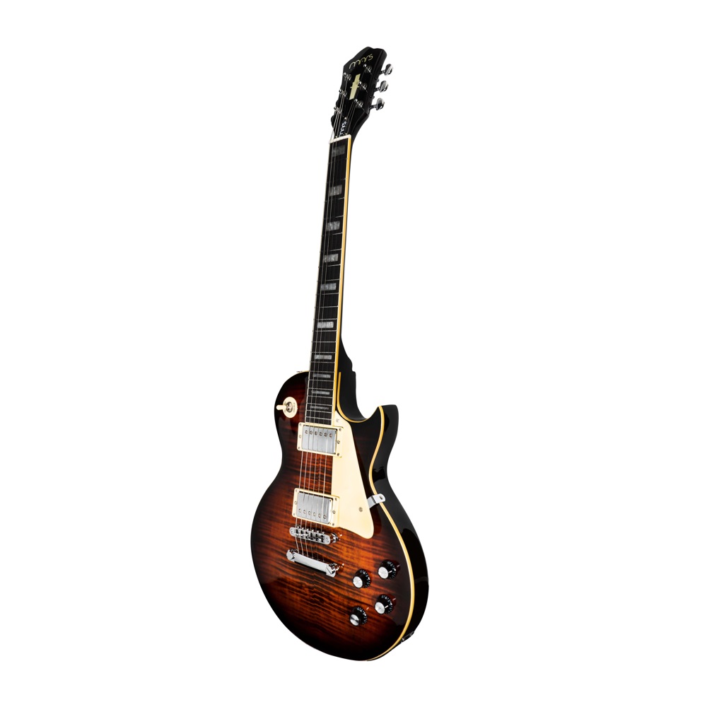 Foto 3 pulgar | Guitarra Eléctrica 6 Cuerdas Mars Les Paul Traditional Violin Sunburst