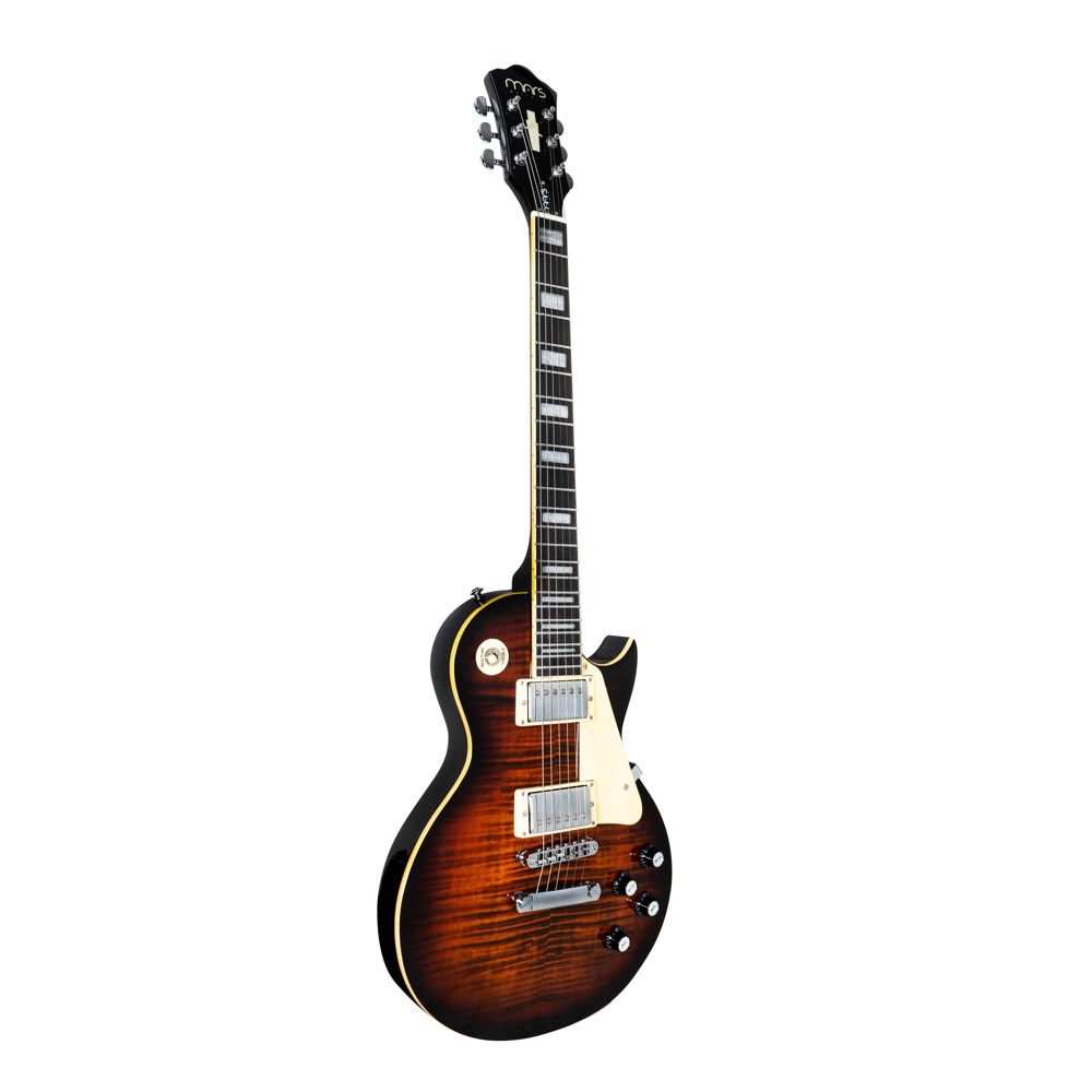 Foto 4 pulgar | Guitarra Eléctrica 6 Cuerdas Mars Les Paul Traditional Violin Sunburst