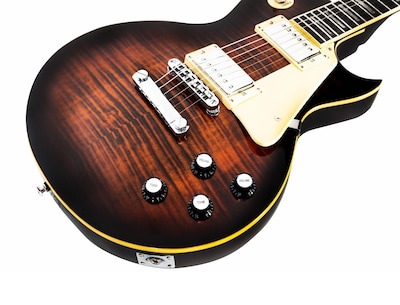 Foto 6 | Guitarra Eléctrica 6 Cuerdas Mars Les Paul Traditional Violin Sunburst