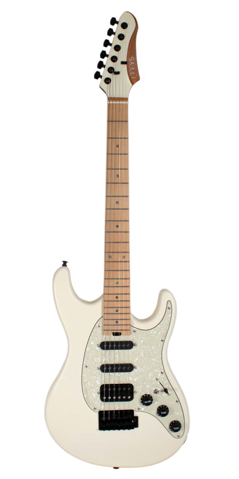 Guitarra Eléctrica 6 Cuerdas Mars Strat Classic White