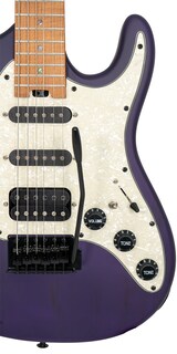 Foto 7 | Guitarra Eléctrica 6 Cuerdas Mars Strat See Thru Purple
