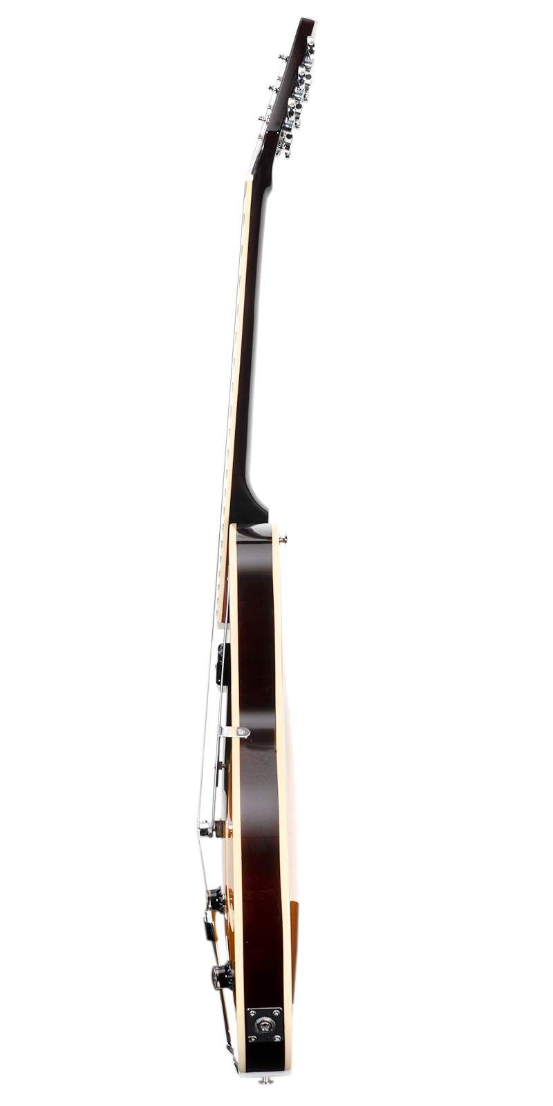 Foto 5 pulgar | Guitarra Eléctrica 6 Cuerdas Mars Archtop P90 Violin Sunburst