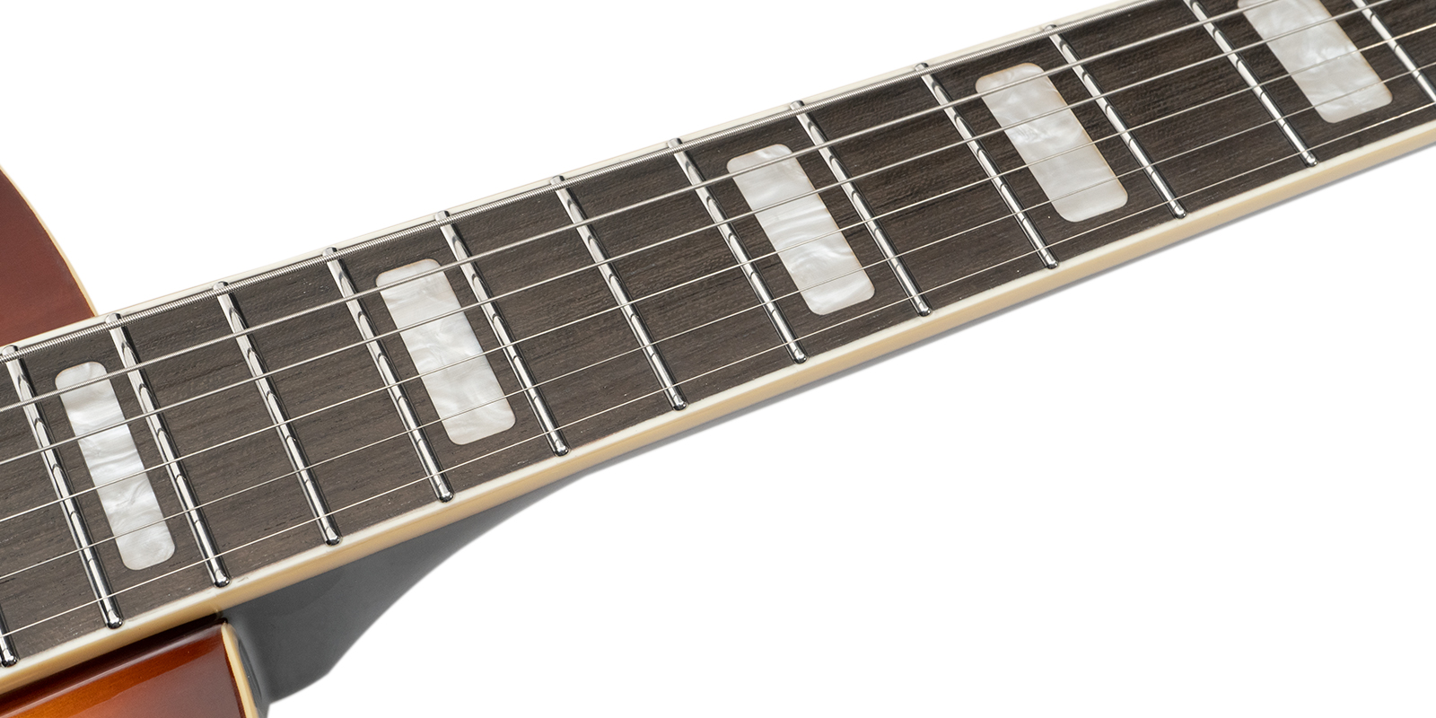 Foto 8 pulgar | Guitarra Eléctrica 6 Cuerdas Mars Archtop P90 Violin Sunburst