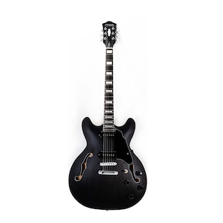 Foto 1 | Guitarra Eléctrica Mars 6 Cuerdas Modelo Hollowbody 335 P90 Satin Grey