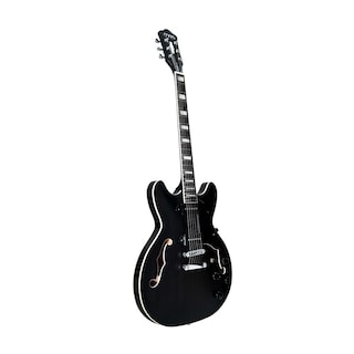 Foto 3 | Guitarra Eléctrica Mars 6 Cuerdas Modelo Hollowbody 335 P90 Satin Grey