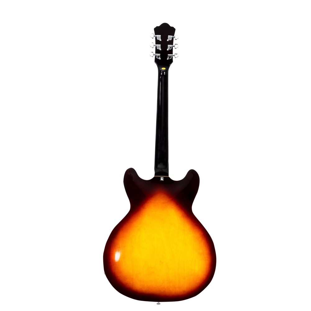 Foto 6 pulgar | Guitarra Eléctrica 6 Cuerdas Mars Hollowbody 335 Violin Sunburst