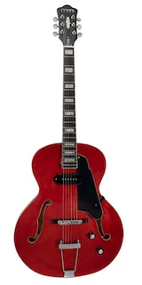 Foto 1 | Guitarra Eléctrica 6 Cuerdas Mars Archtop P90 Rojo