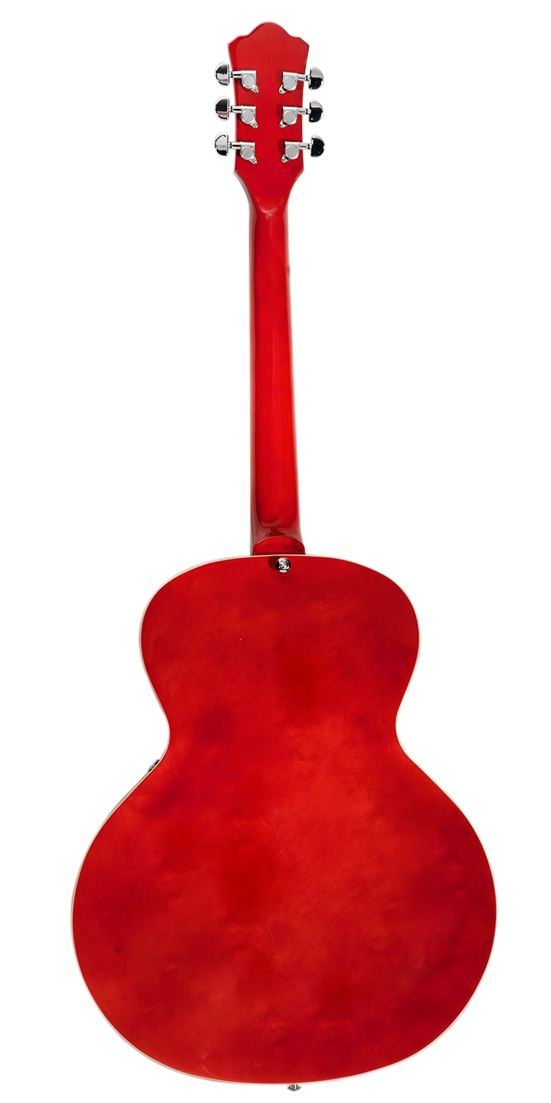 Foto 6 pulgar | Guitarra Eléctrica 6 Cuerdas Mars Archtop P90 Rojo