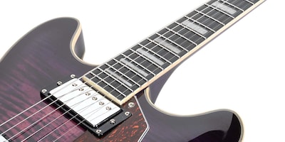 Foto 6 | Guitarra Eléctrica 6 Cuerdas Mars Hollowbody 335 Classic Violin Sunburst