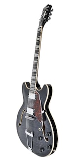 Foto 2 | Guitarra Eléctrica 6 Cuerdas Mars Hollowbody 335 Classic Black