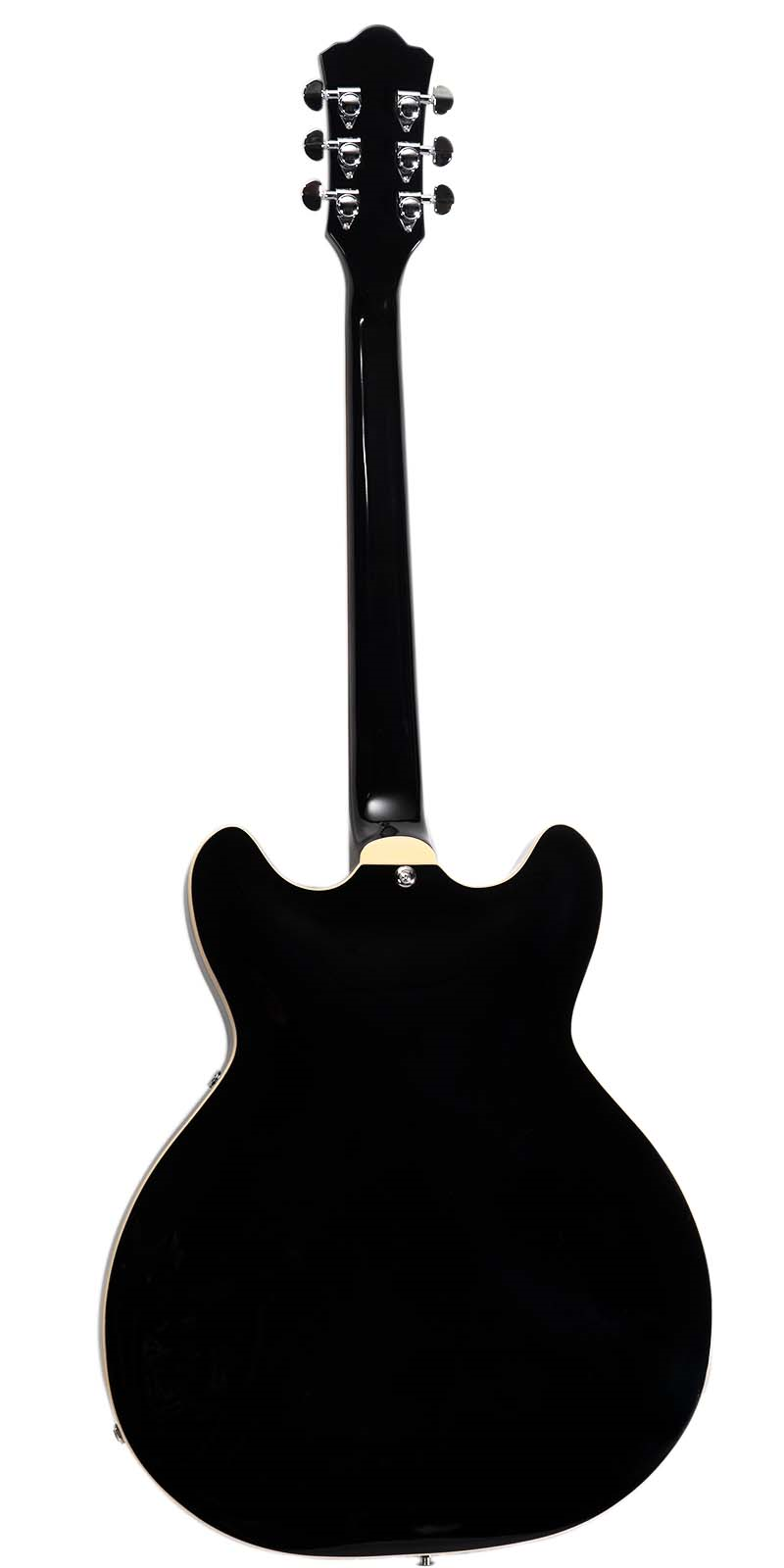 Foto 6 pulgar | Guitarra Eléctrica 6 Cuerdas Mars Hollowbody 335 Classic Black