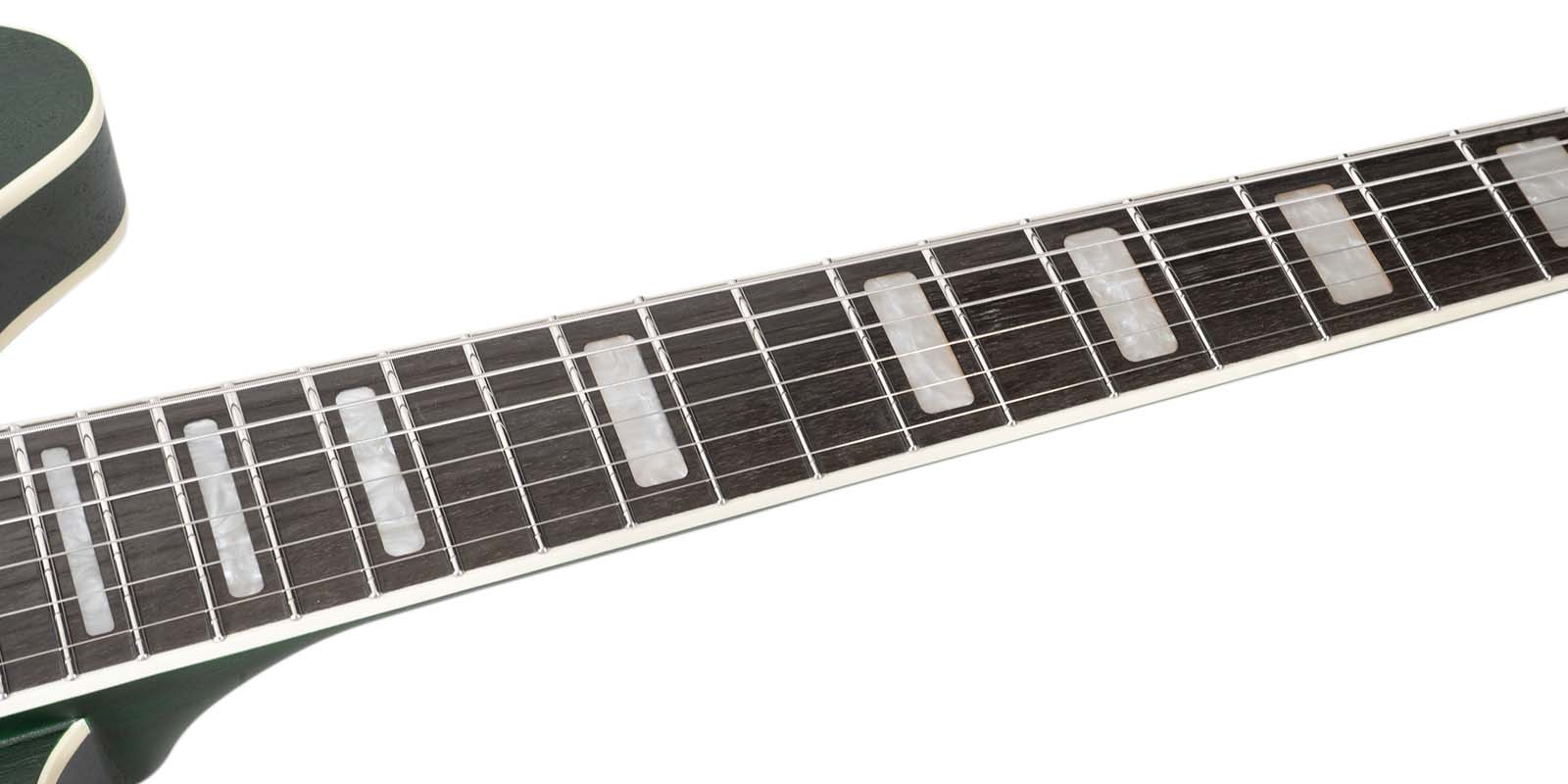 Foto 7 | Guitarra Eléctrica Mars 6 Cuerdas Hollowbody 335 P90 Satin Green
