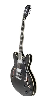 Foto 2 | Guitarra Eléctrica 6 Cuerdas Mars Hollowbody 335 Satin Grey