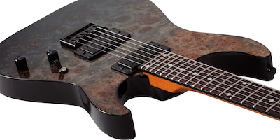 Foto 5 | Guitarra Eléctrica Schecter 6 Cuerdas C-1 Standard Black Fade Burst Burl