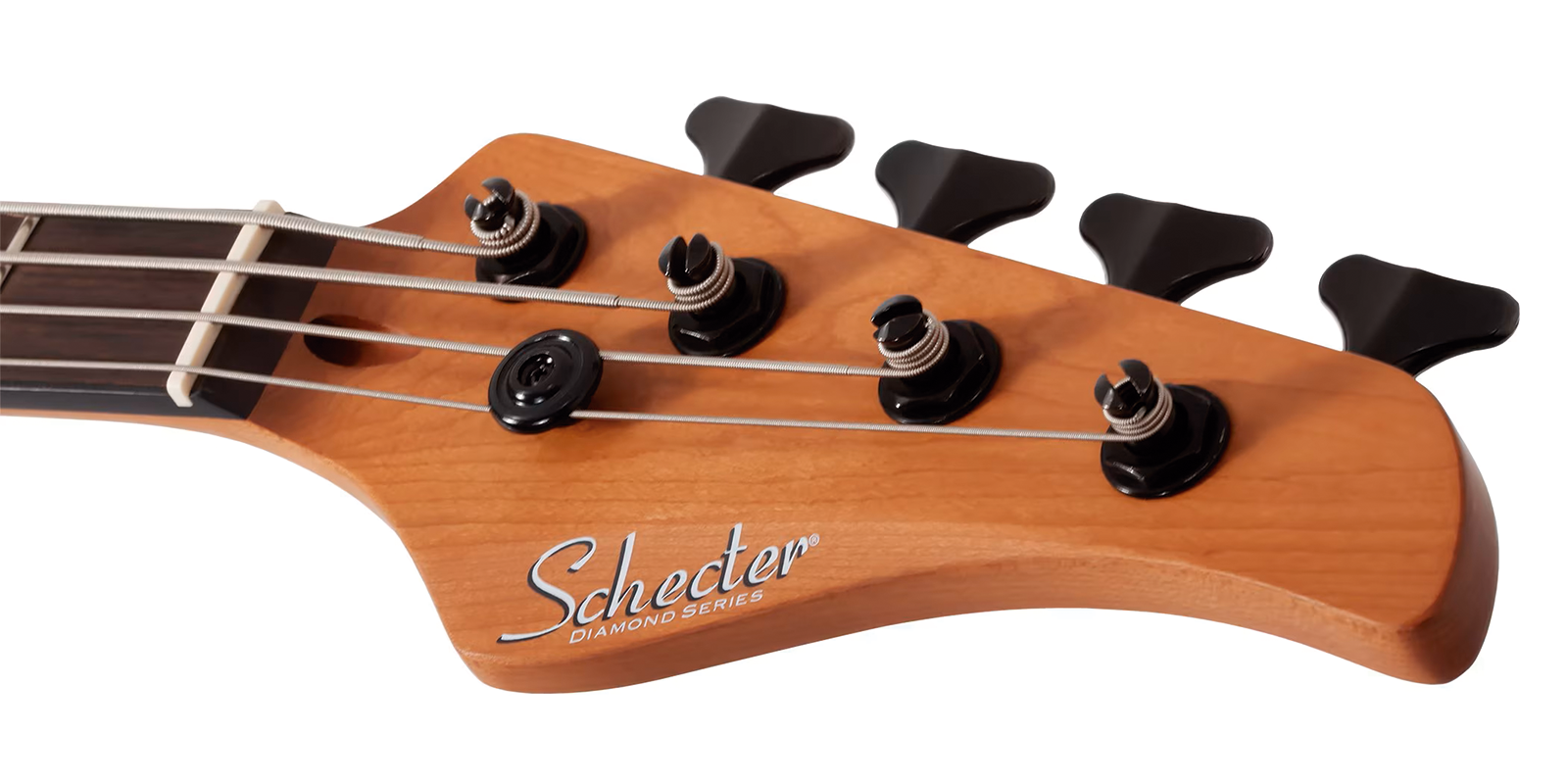 Foto 5 pulgar | Guitarra Eléctrica Schecter C-4 Standard 4 Cuerdas Tobacco Burl