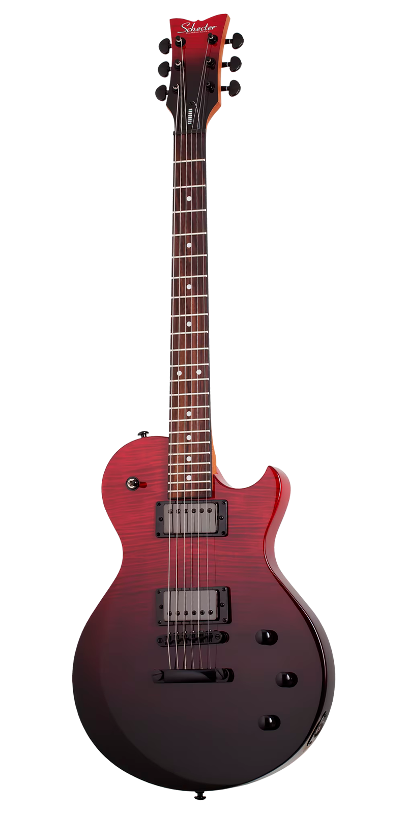 Foto 2 pulgar | Guitarra Eléctrica 6 Cuerdas Schecter Solo Ii Standard Bloodburst
