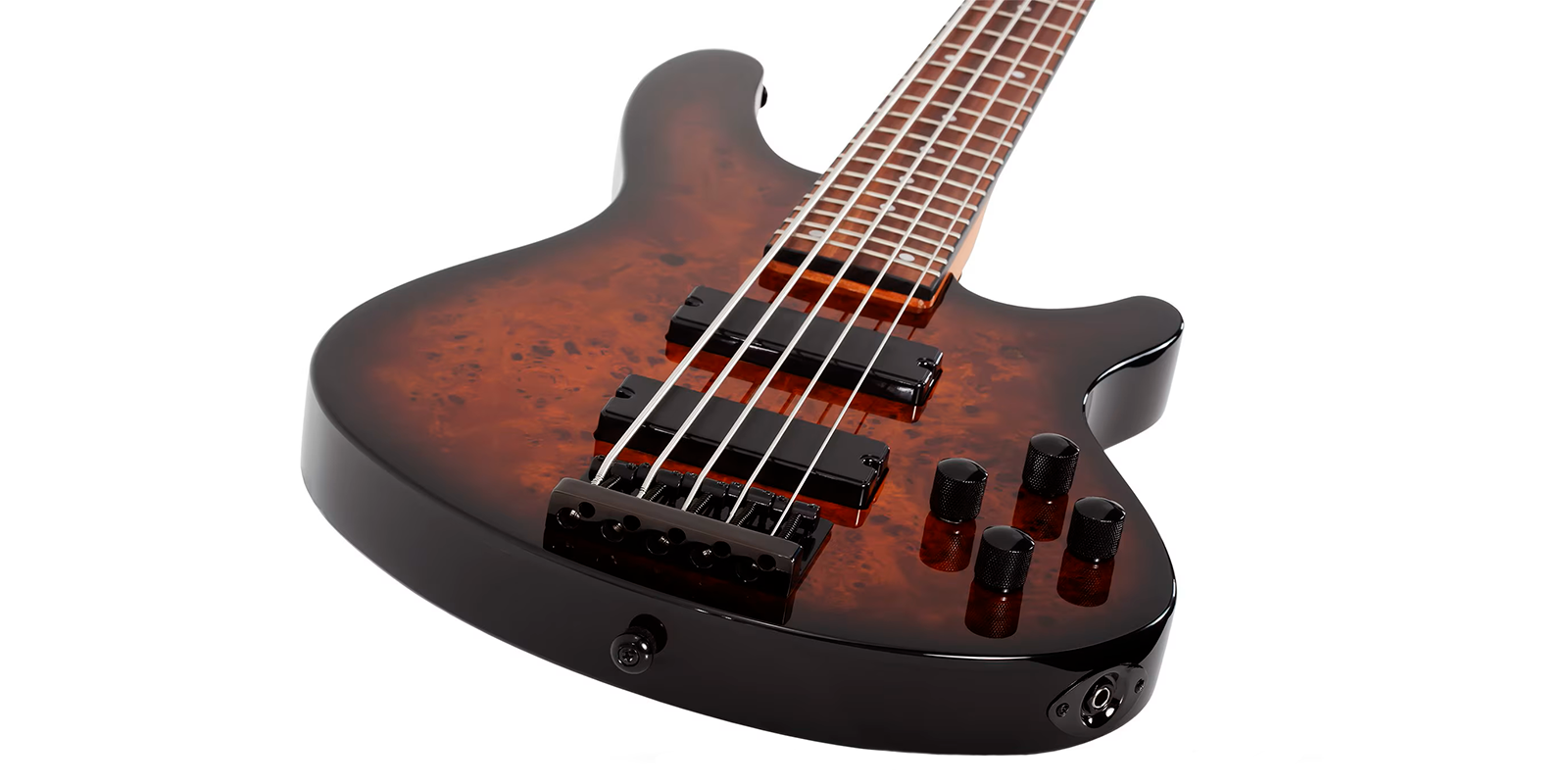 Foto 4 pulgar | Guitarra Eléctrica Schecter 5 Cuerdas C-5 Standard Tobacco Burl