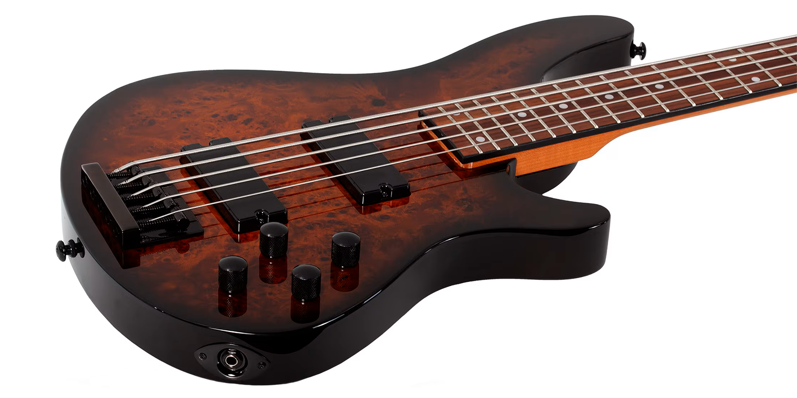 Foto 5 pulgar | Guitarra Eléctrica Schecter 5 Cuerdas C-5 Standard Tobacco Burl