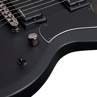 Foto 2 | Guitarra Eléctrica 6 Cuerdas Schecter Demon S-ii Negro Satin