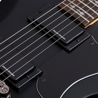 Foto 3 | Guitarra Eléctrica 6 Cuerdas Schecter Demon S-ii Negro Satin