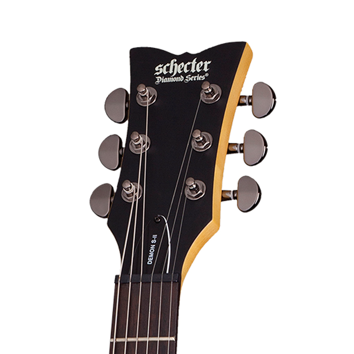 Foto 5 pulgar | Guitarra Eléctrica 6 Cuerdas Schecter Demon S-ii Negro Satin