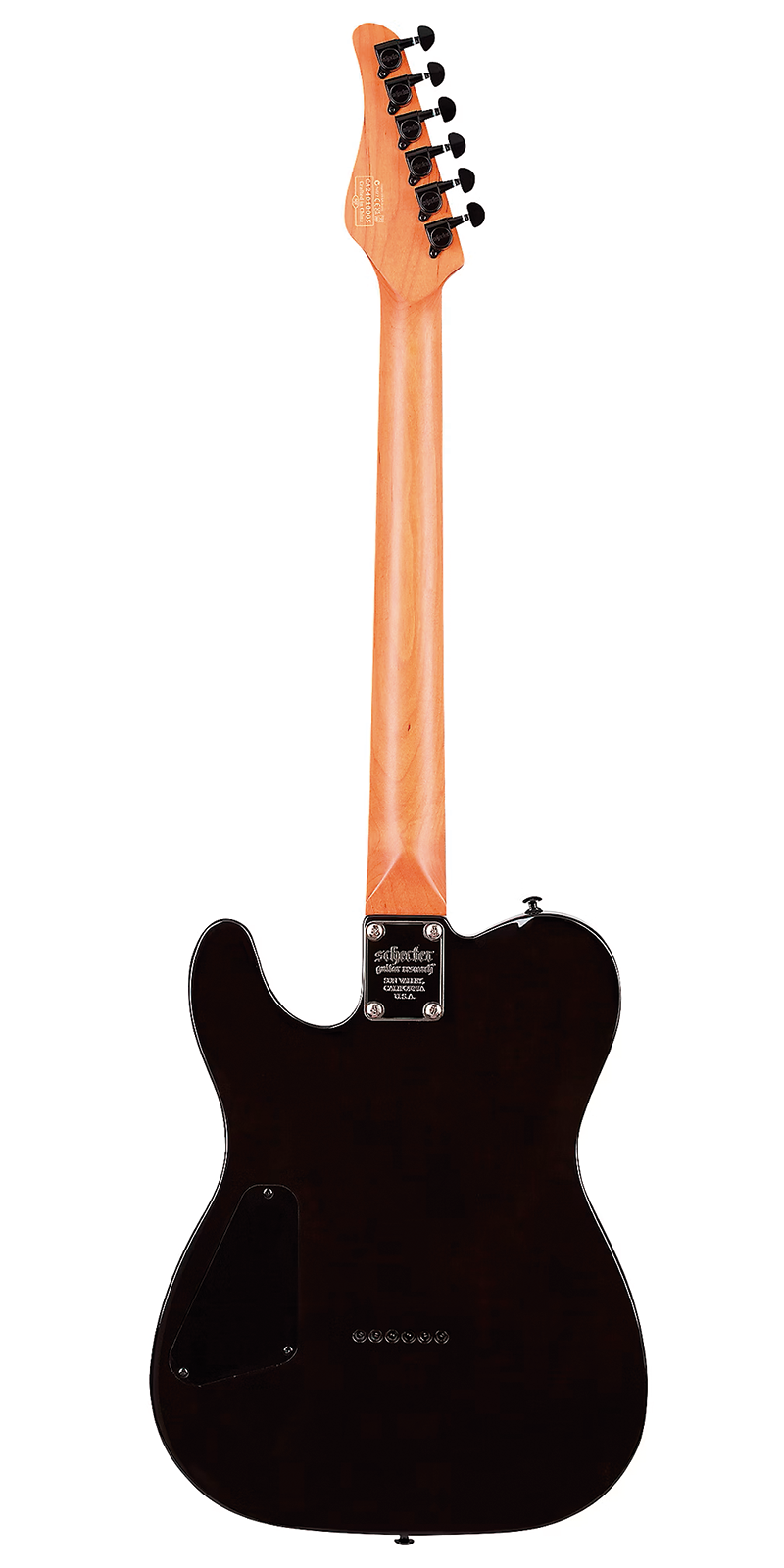 Foto 3 pulgar | Guitarra Eléctrica Schecter 6 Cuerdas Pt Standard Black Burst Burl
