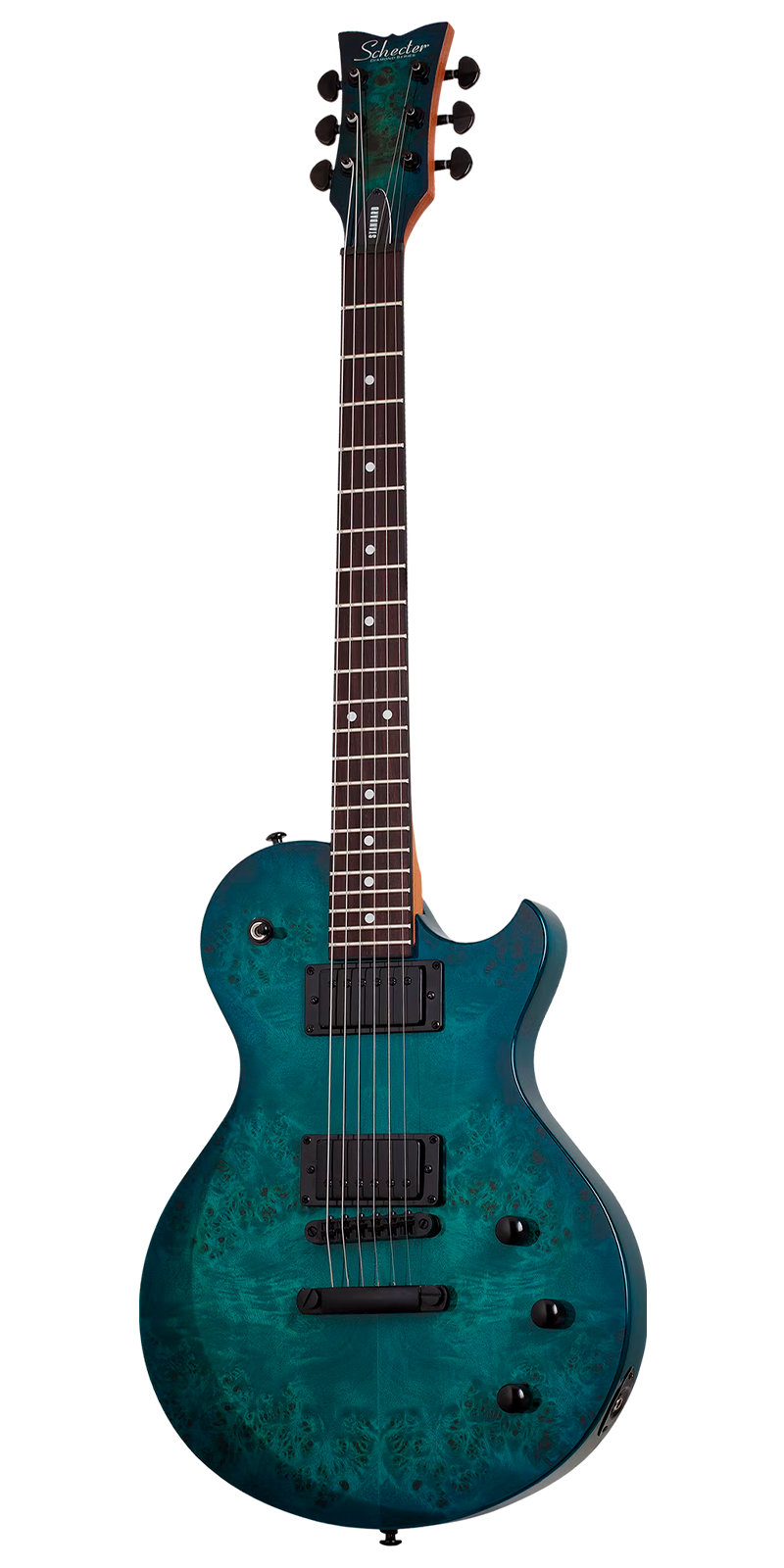 Guitarra Eléctrica 6 Cuerdas Schecter Solo Ii Standard Ocean Blue Burst