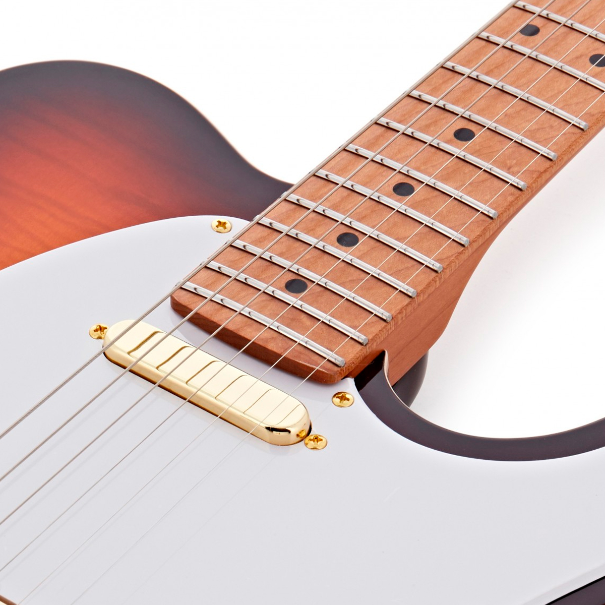 Foto 5 | Guitarra Eléctrica JET 6 Cuerdas Jt600 Tobacco Burst