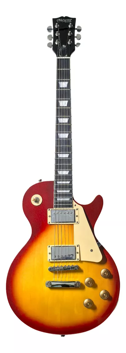 Foto 2 pulgar | E-lp-set-neck-cherry-sunburts Guitarra Electrica E-lp Set Neck Sandard Mccartney