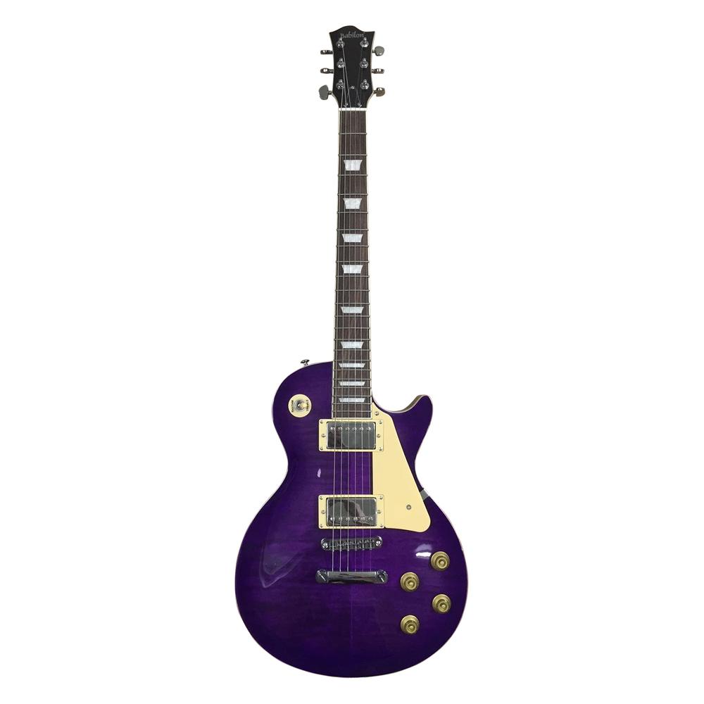 Foto 2 pulgar | Guitarra Eléctrica Serie Unique Babilon Cosmos-pl Color Purpura Con Case