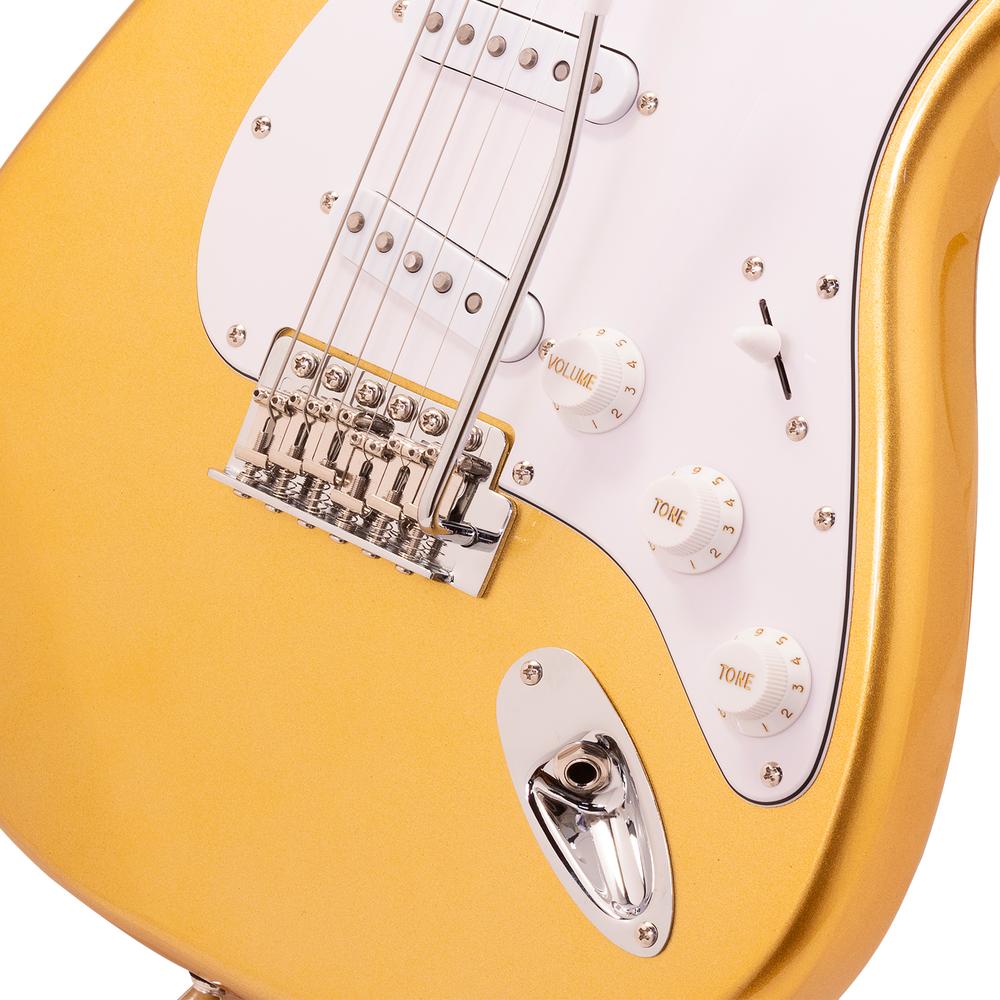 Foto 6 | Guitarra Eléctrica B-series Babilon Epic Ii-gd Color Dorado 22 Trastes