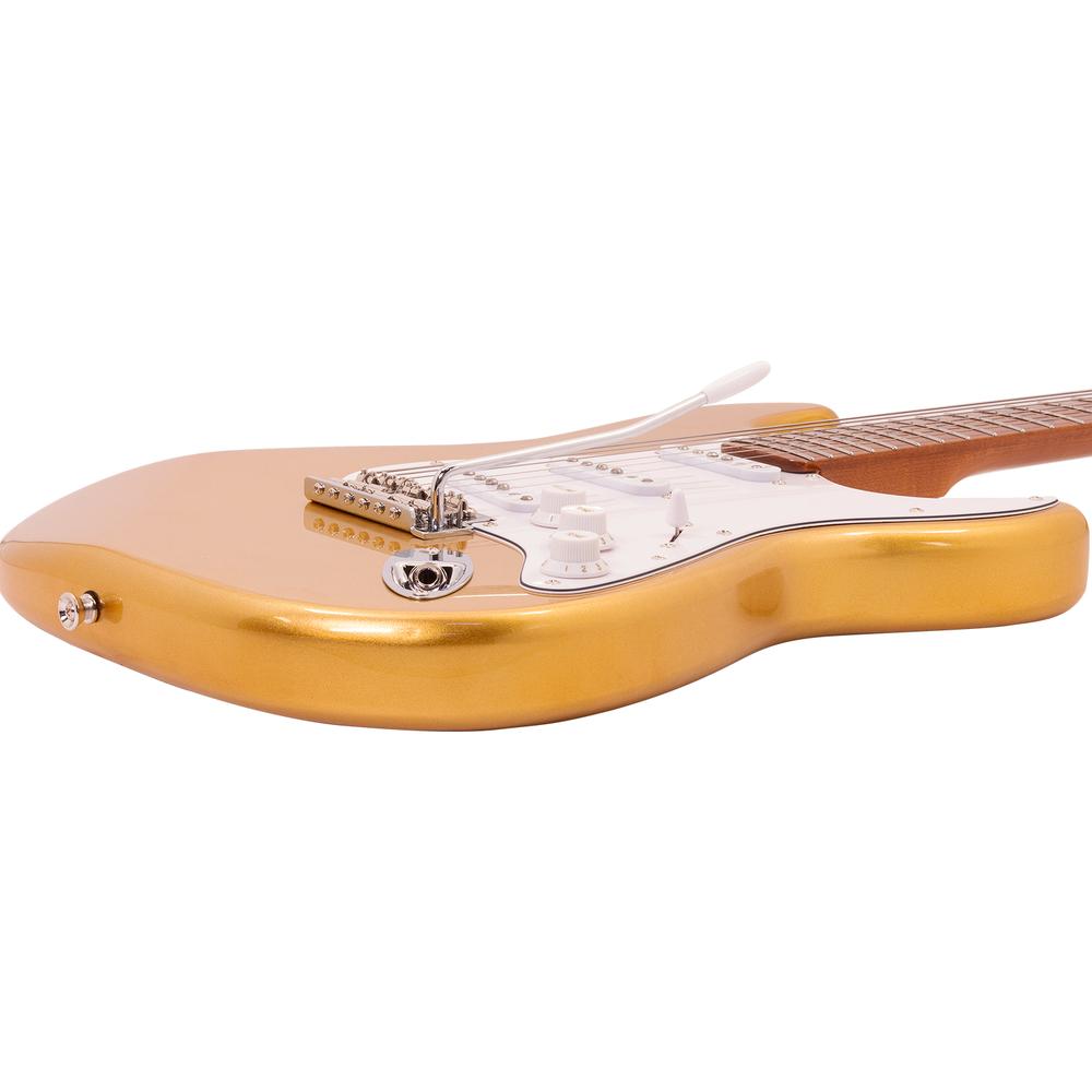 Foto 8 pulgar | Guitarra Eléctrica B-series Babilon Epic Ii-gd Color Dorado 22 Trastes