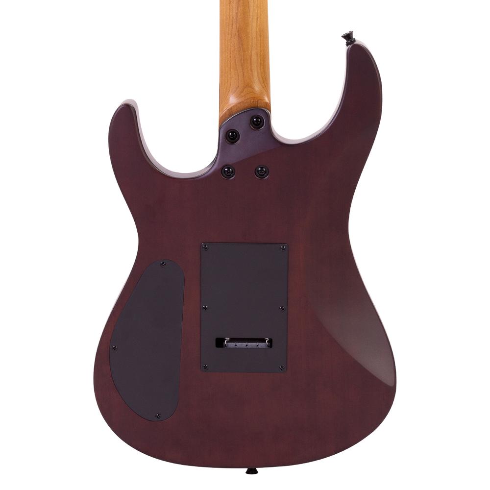 Foto 9 pulgar | Guitarra Eléctrica Serie Unique Babilon Phantom – Tw Color Café Con Case