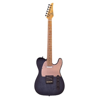 Foto 1 | Guitarra Eléctrica Serie Unique Babilon Sky - Bk Color Blue Knight Con Case