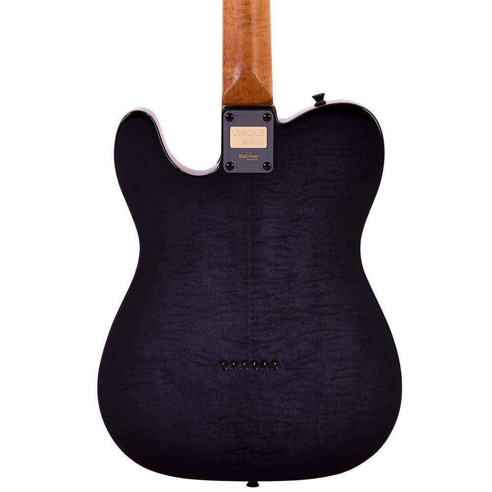Foto 6 | Guitarra Eléctrica Serie Unique Babilon Sky - Bk Color Blue Knight Con Case