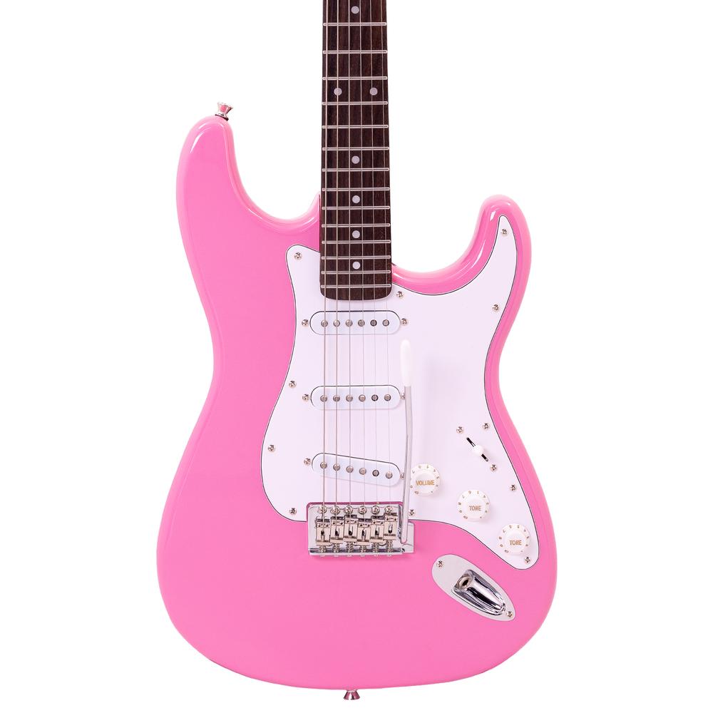 Foto 6 pulgar | Guitarra Eléctrica B-series Babilon Epic Ii-pk Color Rosa 22 Trastes