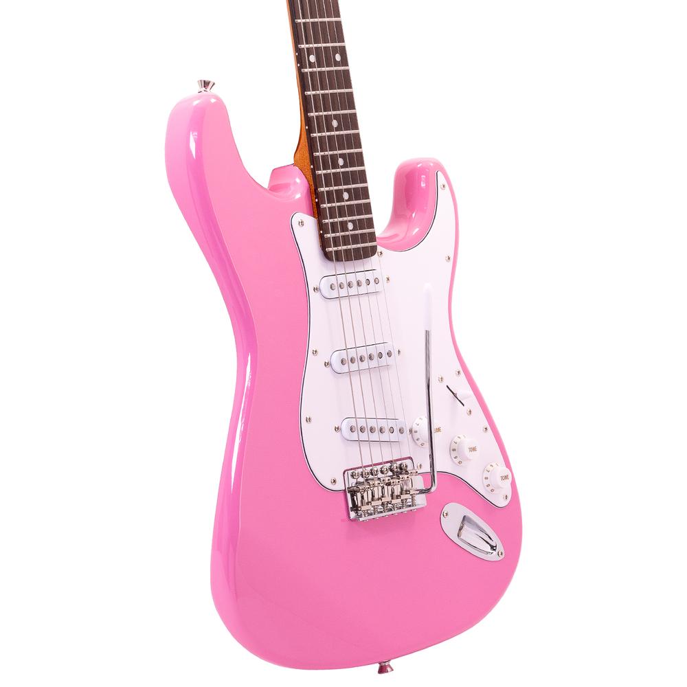 Foto 7 pulgar | Guitarra Eléctrica B-series Babilon Epic Ii-pk Color Rosa 22 Trastes
