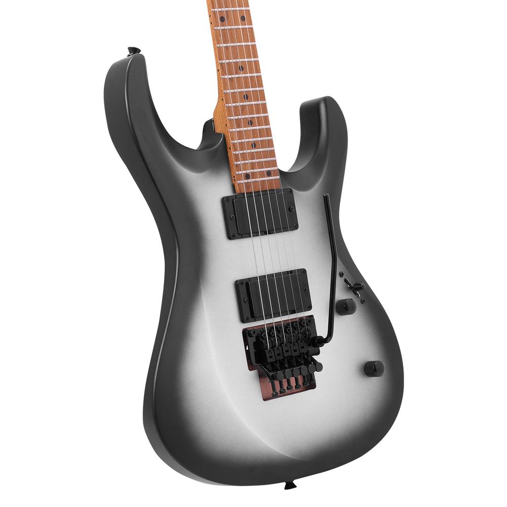 Foto 7 pulgar | Guitarra Eléctrica Serie Unique  Babilon Phantom – Sg Color Gris Satinado Con Case